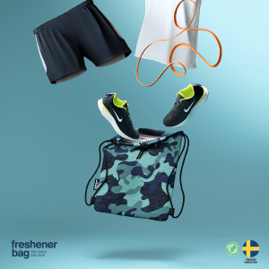 SmellWell Freshener Bag XL - Camo Green - Image 4