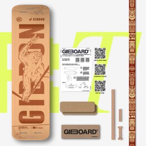 Giboard Set - Slackline Balance Board - Roots Rocker Travel - Image 2