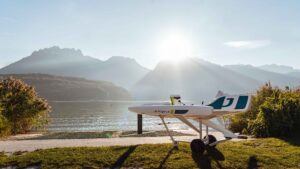 efoil cycle to bike on water using jetcycle max showcase storage on land prior to use
