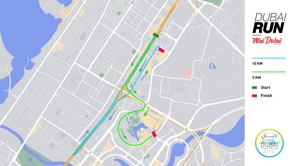 dobai run 2024 starting and finish root