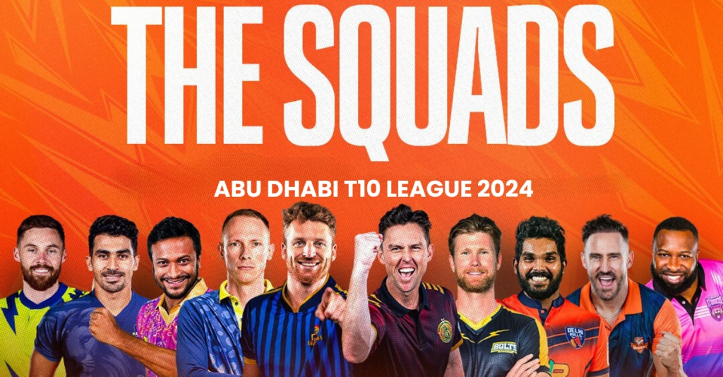 Abu Dhabi T10 All Team Squad 2024