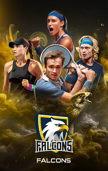  falcons tennis league  squads 2024