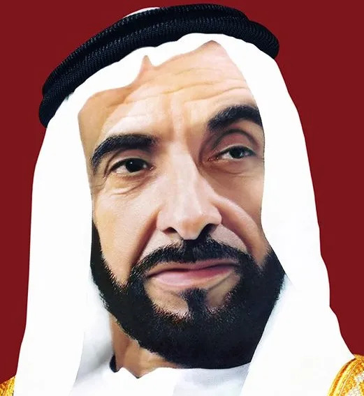 Sheikh Zayed bin Sultan Al Nahyan of Abu Dhabi