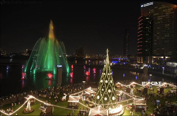 Santa’s Grotto at Dubai Festival City Mall, a magical experience for children during Christmas in Dubai 2024
