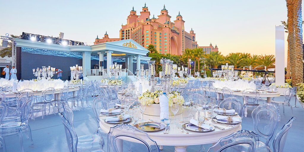 Elegant Christmas brunch at The Ritz-Carlton, Dubai with festive buffet and family-friendly activities