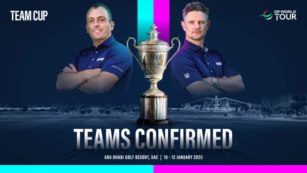 Team Cup 2025 logo and event poster Abu Dhabi
