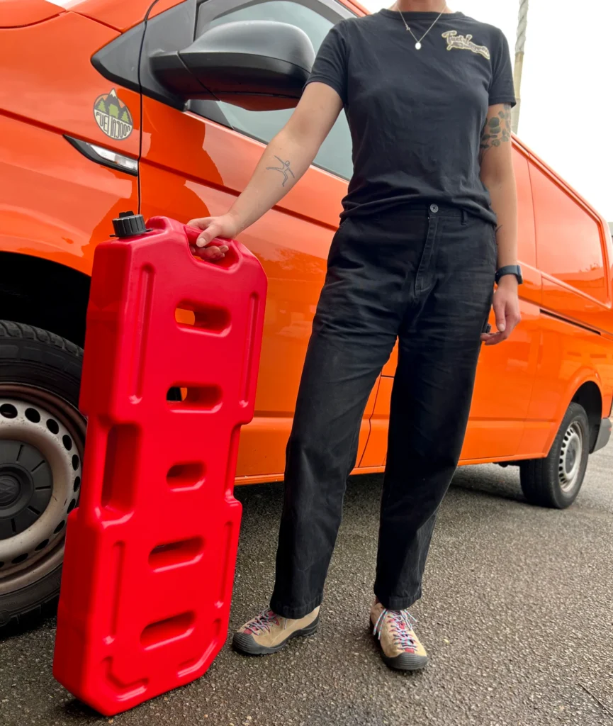 Steel Jerry can for overlanding fuel storage | Reliable and durable fuel solution
