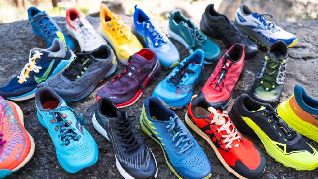 Desert terrain running shoes offering traction and durability for UAE's sand dunes and rough terrain conditions