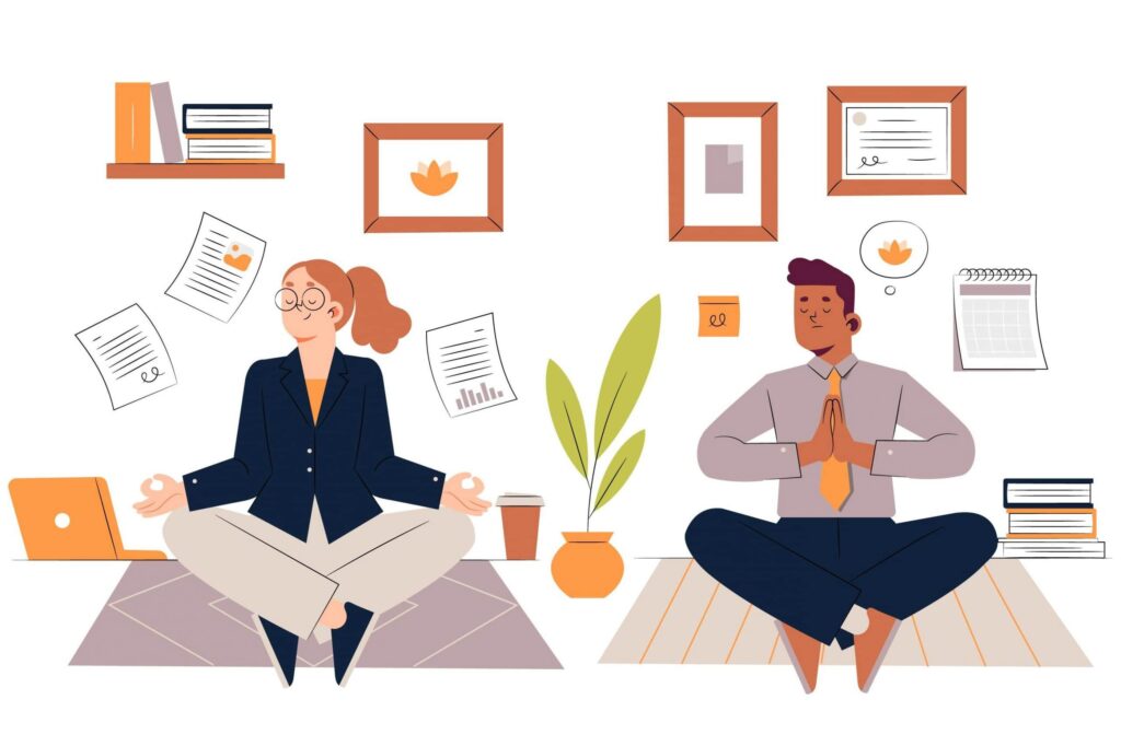Workplace wellness strategies enhancing employee performance and ROI.