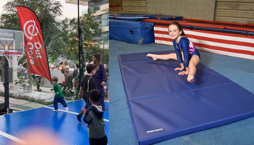 Comparison of AirTrack and traditional gymnastics mat in UAE