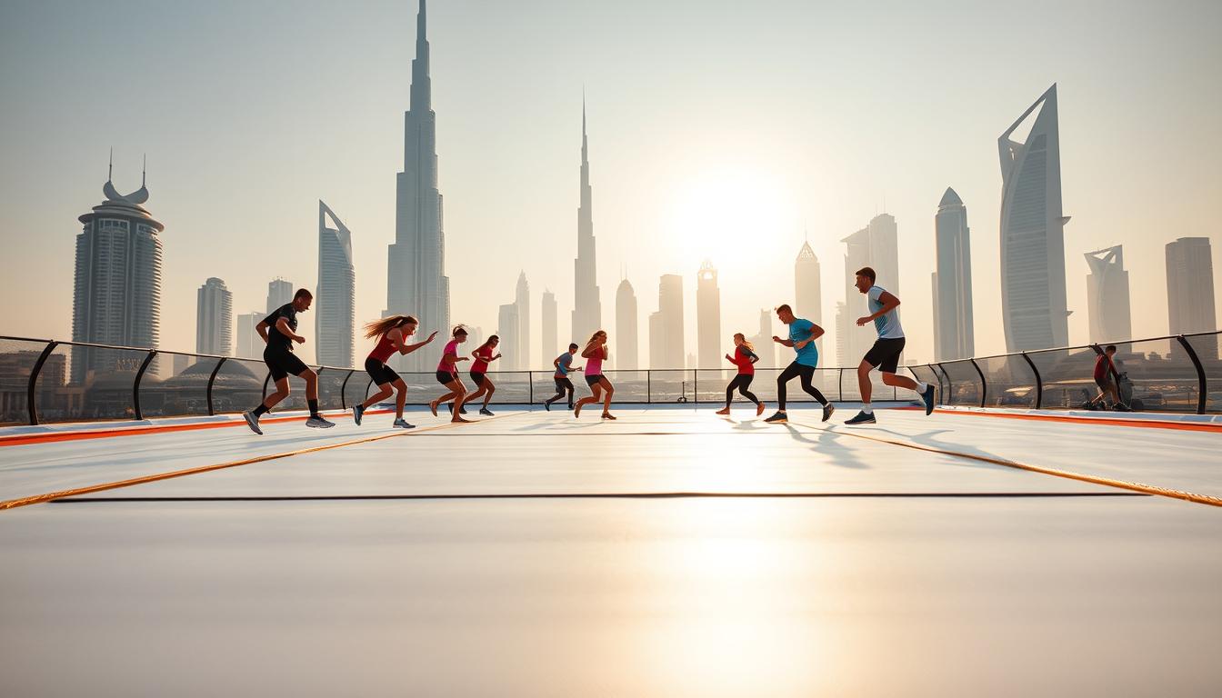 portable airtrack dubai